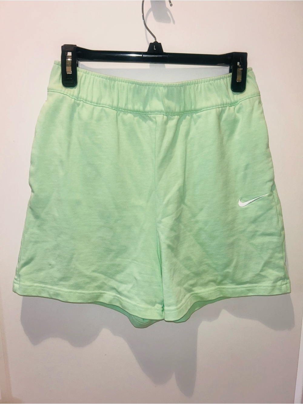 Nike Women’s Mint Green Athletic Shorts Cotton